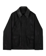 ワックスコーティングフィールドジャケット [ BLACK ]