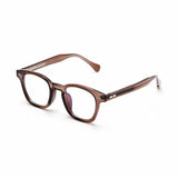 Horn-Trimmed Transparent Glasses Y.LAB 01 C12