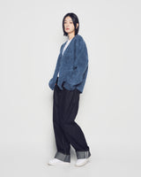 25FW WOMAN パレットレタリングクロップスウェット ホワイト