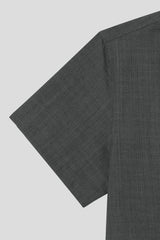 シーク クロップド スラブ シャツ