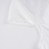 Rina Eyelet Ribbon Blouse