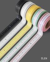 Alphabet Ruler Washi Tape (5Colors)