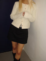 Suede pocket mini skirt (2colors)
