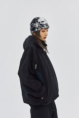 FLOWER ANGORA BEANIE 