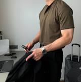 ヘンデスファーストマッスルフィットアイスバントショートスリーブTシャツ