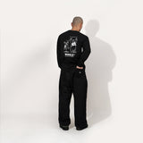 JUST REACH LONG SLEEVE T-SHIRT(BLACK)