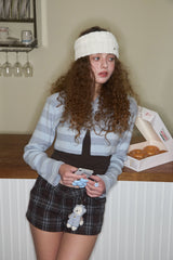 Bobby knit head band (Ivory)
