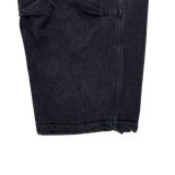 denim washing big balloon pants
