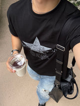ミッドスターロゴ半袖Tシャツ