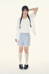 Choa レース トラックショーツ
