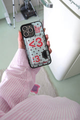 [MADE] Number 3 emoji case + card slot (Mint choco)