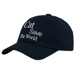 Cat Save The World ballcap (Navy)