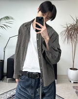 Fencer Mini Check Crop Shirt