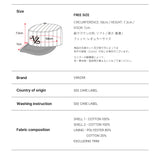 Leaf VZ Monogram Stripe Pillbox Cap / Navy
