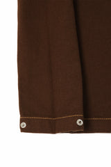 バルーンピンタックパンツ [Brown]