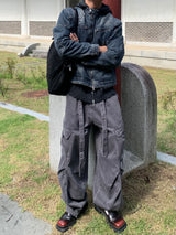 レイヤーストラップカーゴパンツ