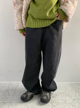 セディンデニムストレートパンツ