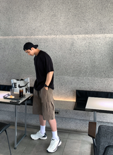 カイパーハーフバミューダナイロンカーゴショーツ