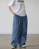  AIN DENIM WIDE PT 