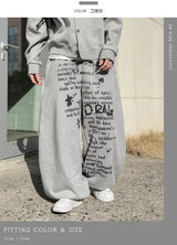 DR Wide Sweatpants