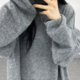 ストレッチボートネックニットロングスリーブ
