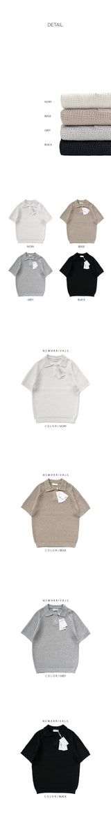 [S/S] Linen raglan open kara knit(4color)