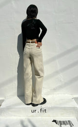 LIN BLANC COLOR DENIM PANTS code 18300