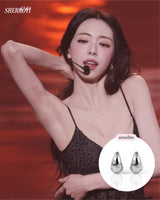 [ITZY Yuna Piercing] タロットスターハギーズピアス - Silver Color