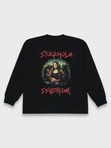 DJ モナリザ LS Tシャツ - BLACK