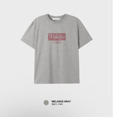 ルックリトルヴィンテージシティレタリングクロップショートスリーブTシャツ