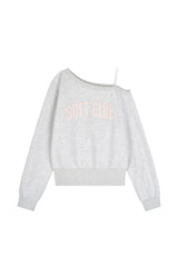 25ソフトラインスウェットシャツ Gray