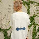 ファジーハーフTシャツ / Off White