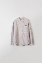  Classic stripe shirts (Brown)