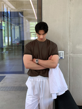 ヘンデスファーストマッスルフィットアイスバントショートスリーブTシャツ