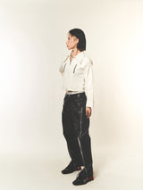 BOOB ZIPPER CROP SHIRT (FOR WOMEN)