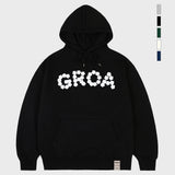 [UNISEX]GROA フラワーロゴ パーカー