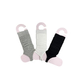 See-through Shirred Warmer Socks