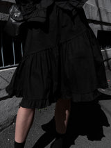  UNBAL FRILLED SKIRT