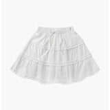 カンカンフリルミニスカート (White)