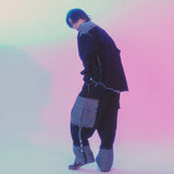 grunge roll-up denim pants_blue