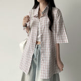 Tika 半袖チェックシャツ Southern