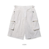 Piker snap cargo bermuda pants -3C