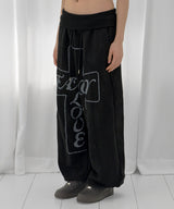 FROSS BANDING SWEATPANTS (BLACK) F26QD158