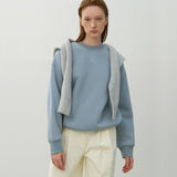 (T-6945)ESSENTIAL LOGO OVER SWEATSHIRT
