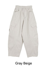 Hedy Curved Cargo Cotton Pants
