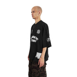 HIERARCHY STUDIOS Unsolved - ブラックケース 33 ラグビーボクシーTシャツ