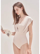 Hepburn swimsuit Ivory