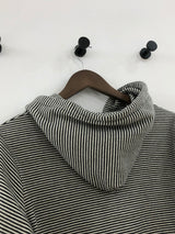 Heart Dot Stripe Hoodie Zip-up