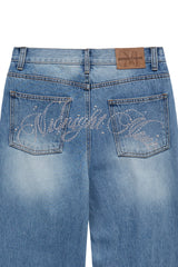 bk pt デニムパンツ(blue)