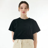 リボンＴシャツ　ブラック